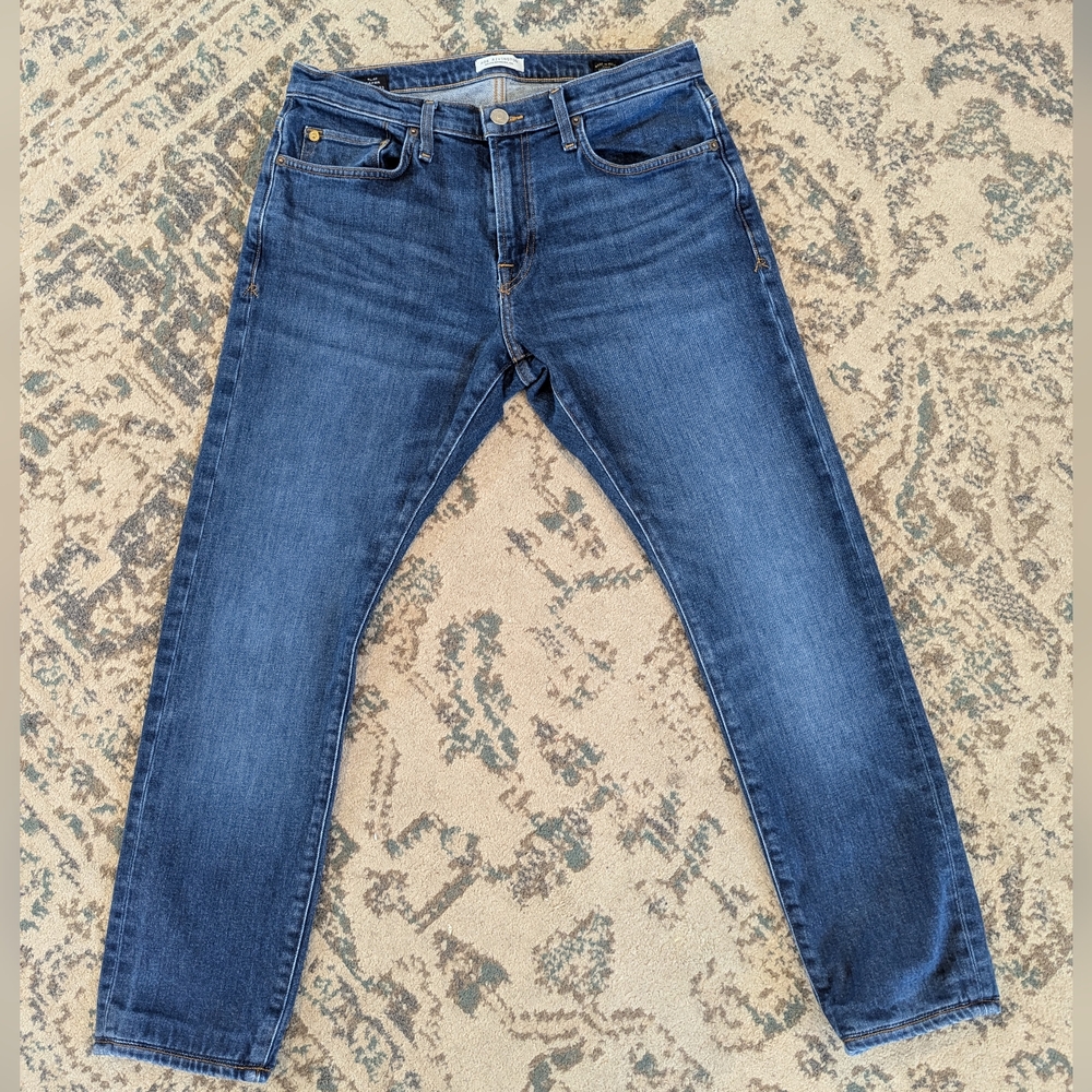 Ace Rivington - Slim Taper Denim Jeans - Dark Vintage - W33 - L34